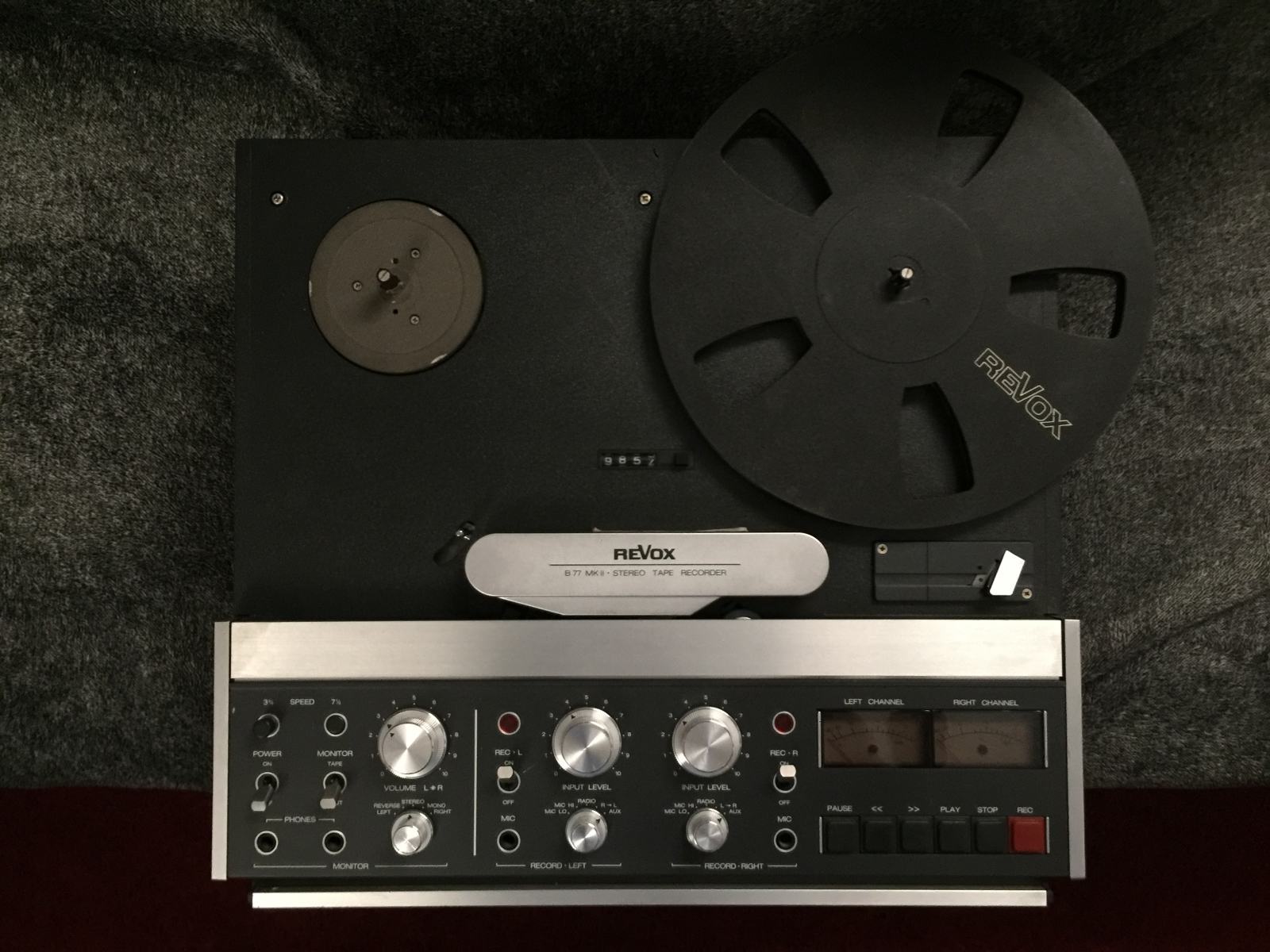 MAGNETOPHONE REVOX B77 mkII pro 2 pistes EUR 800,00 - FR
