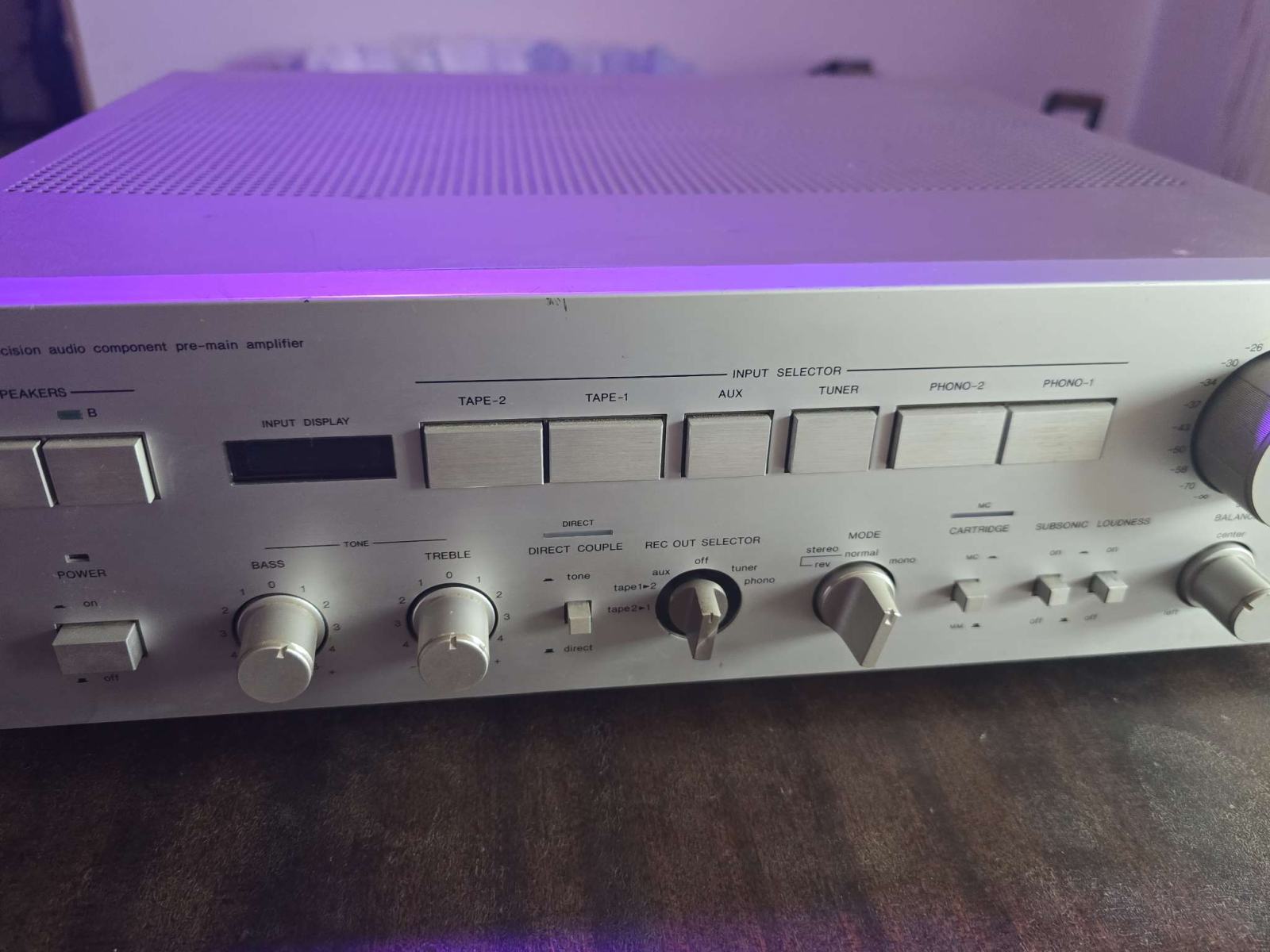 AMPLIFICATEUR DENON HI-FI STEREO PMA-701 / années 70, vérifié et testé