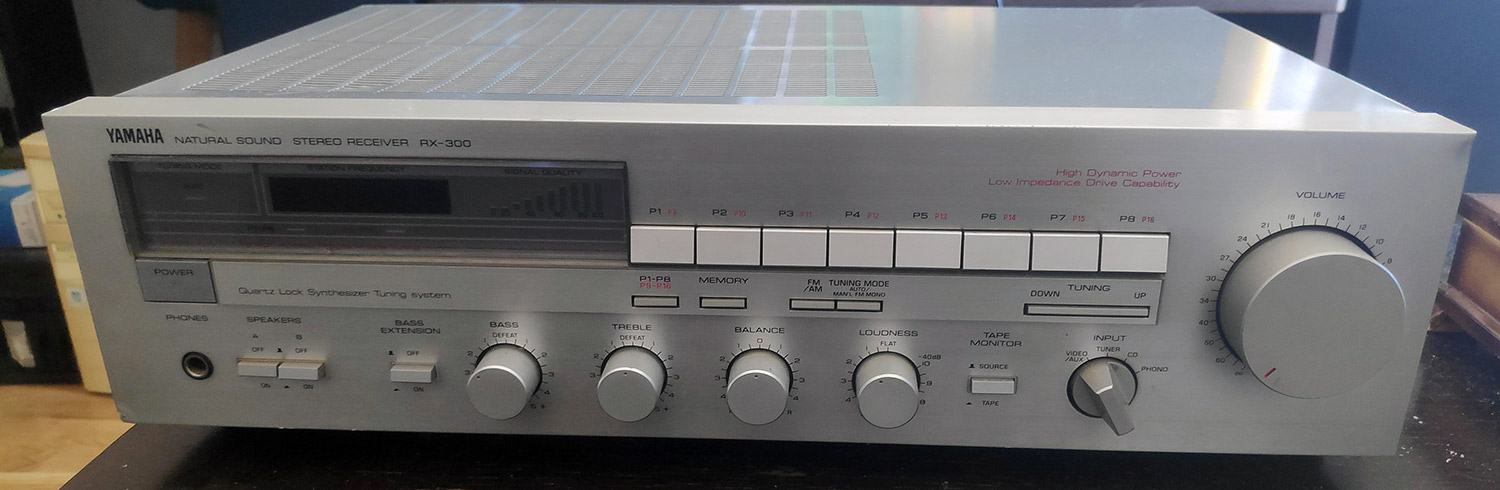 Yamaha Rx300 Yamaha RX-300 RX300 stereo receiver