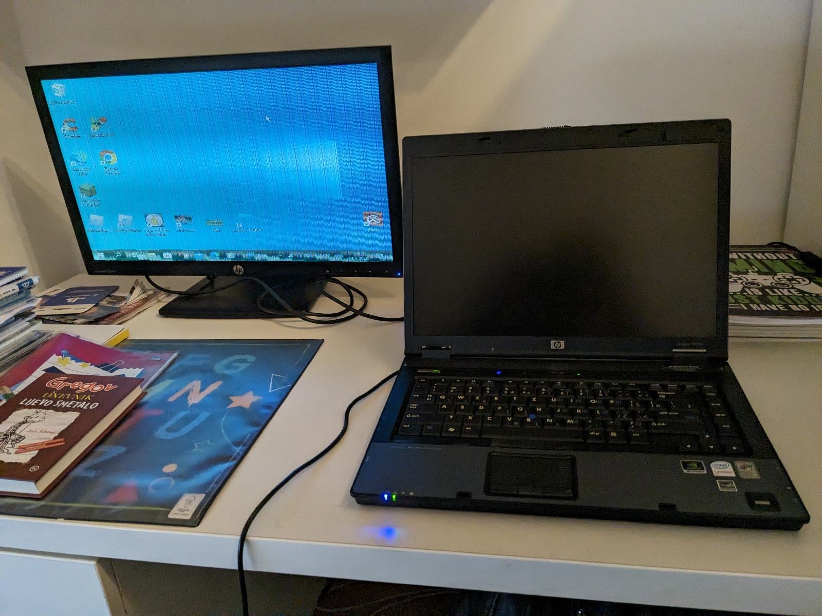 HP 8510w Mobile Workstation, Nvidia Quadro FX570, Intel centrino