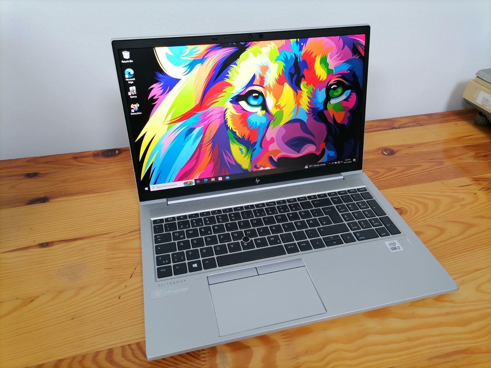 Refurbished HP EliteBook 850 G7 Laptop - 15.6" FHD, I7-10610U, 16GB RAM, 256GB SSD, Windows 11 Pro