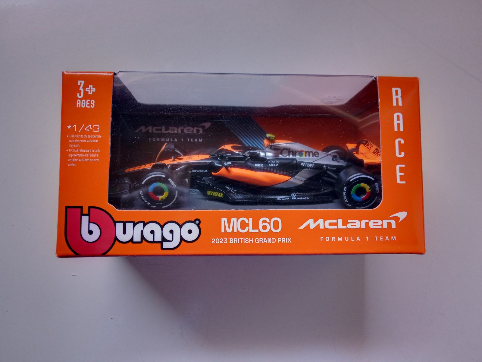 1/24° BRM McLAREN F1-GTR n°50 black édition - Circuits de Legende
