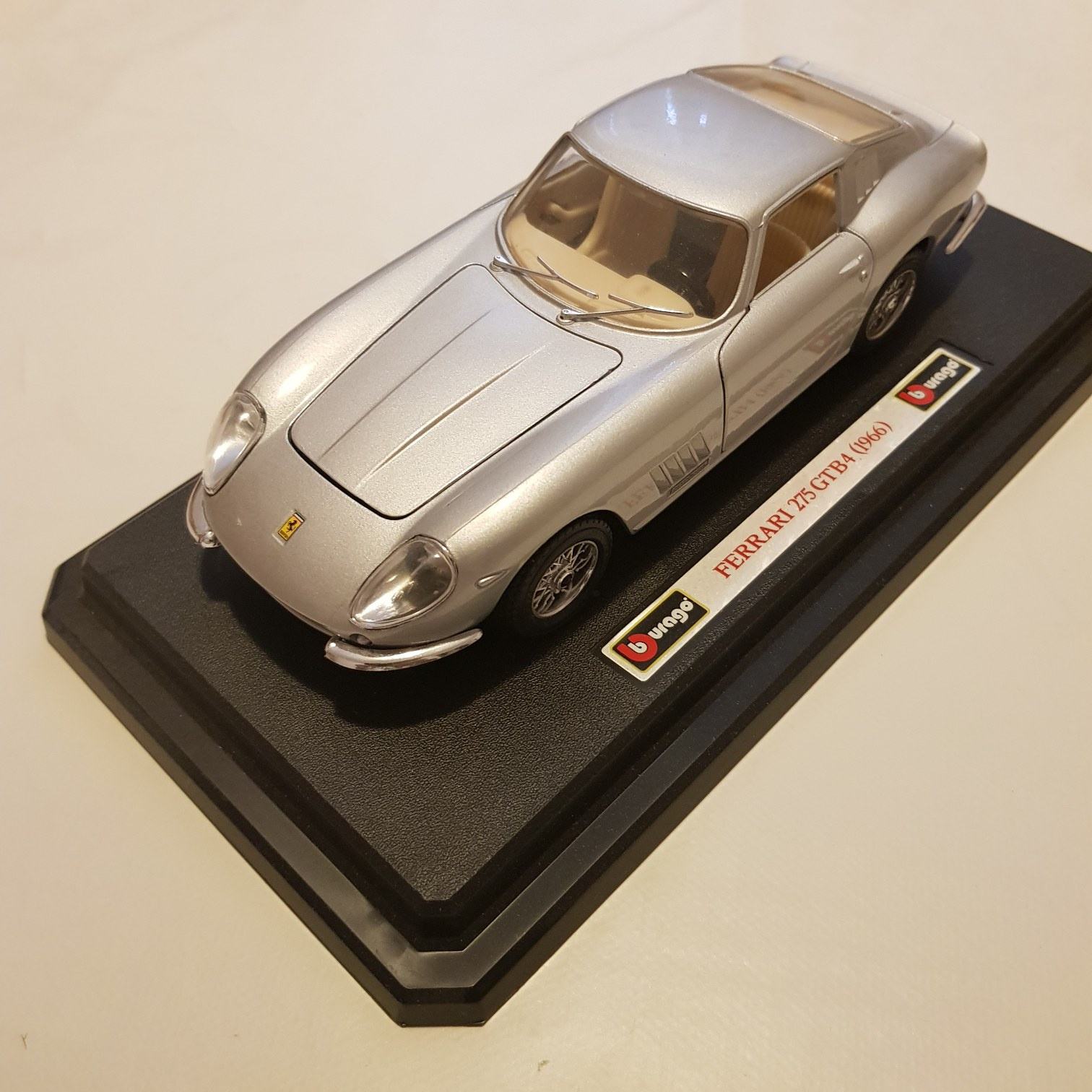 Lot Sièges Pièce Détachée Miniature Ferrari 275 GTB 4 1966 1 24 Burago A25