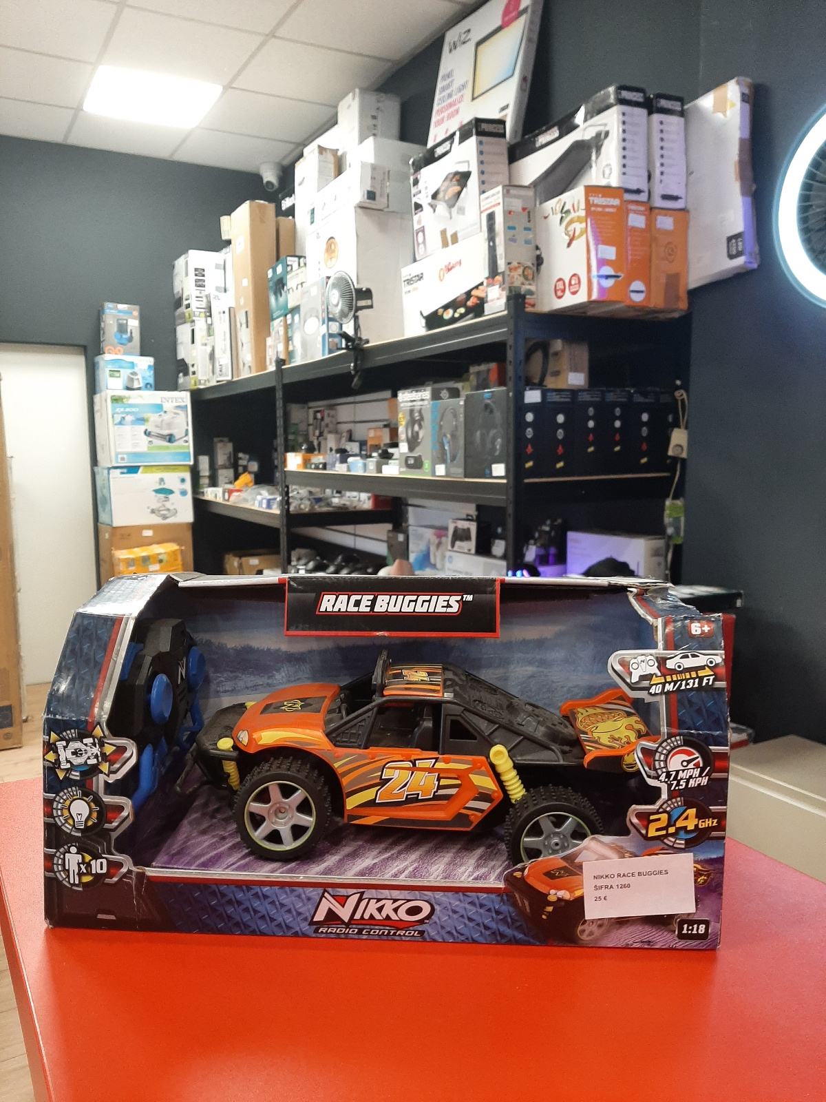 Mallette Nikko Speed Racers - 4 Buggy Dans Une Valise - Jeu D'occasion Pour Collection