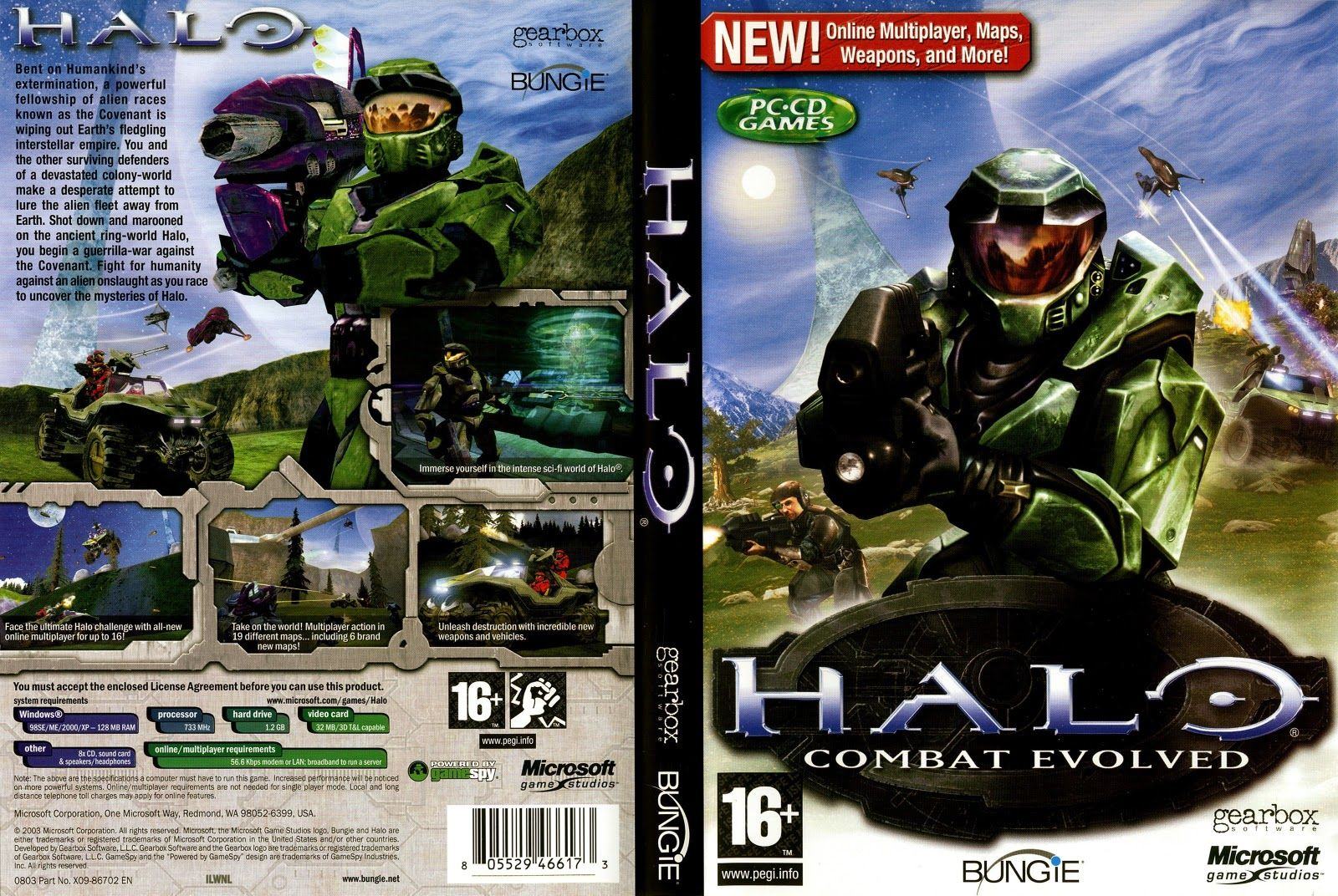 Jeu PC Halo: Combat Evolved - Bon état - Version Française