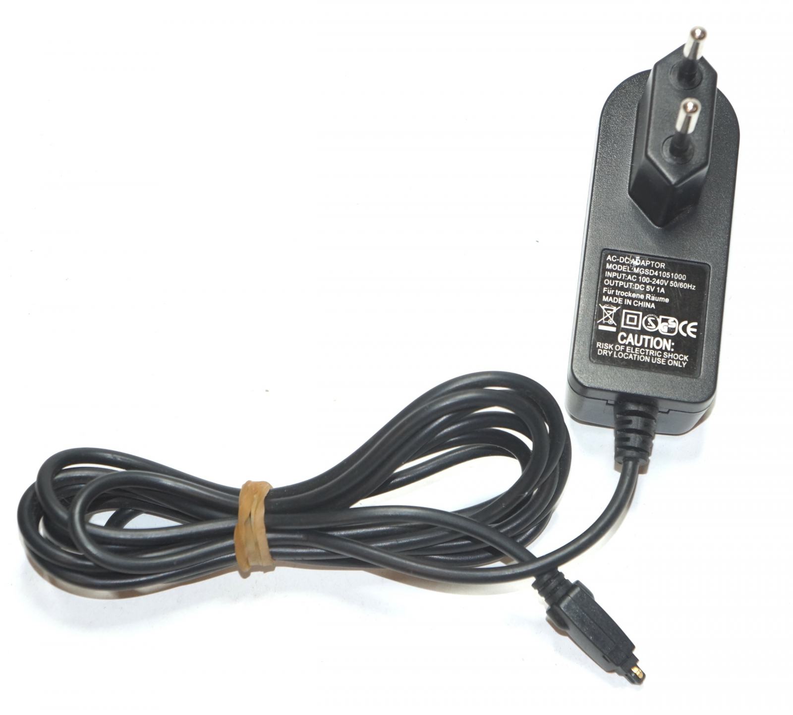 AC DC USB ADAPTER 5V---1A MGSD41051000