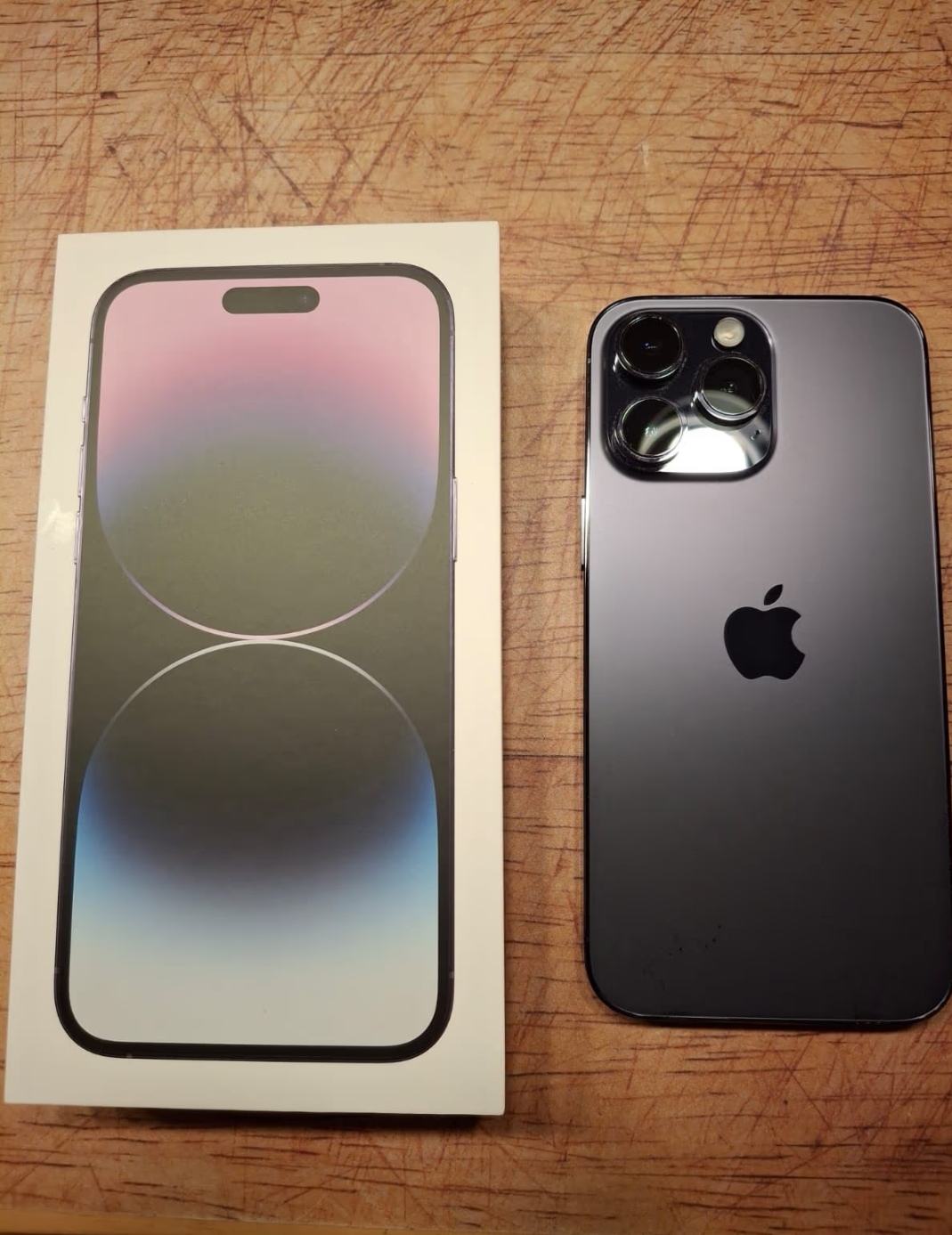 Vitre Arrière Replacement IPhone 14 Pro / 14 Pro Max - Coque Batterie Dos Noir (neuf)