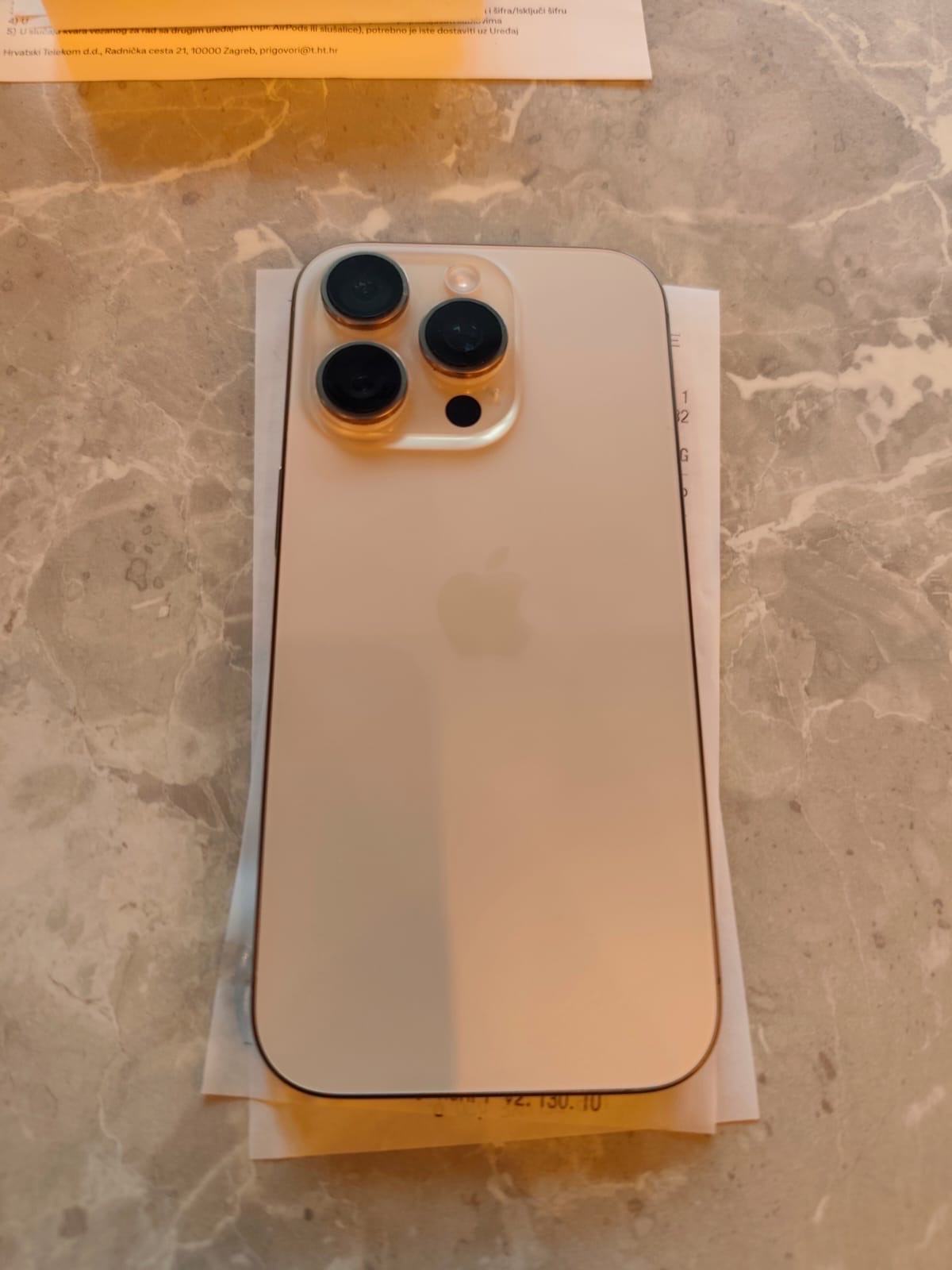 Iphone 16 pro 128 Desert Titanium