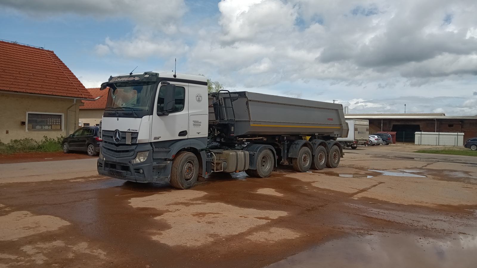 Mercedes Actros 1845 kiper, 2012 god.