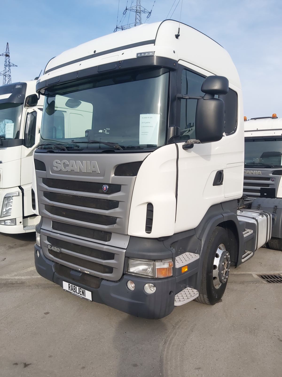 Scania R 2010 SCANIA R420 2010 ADR, 2010 god.