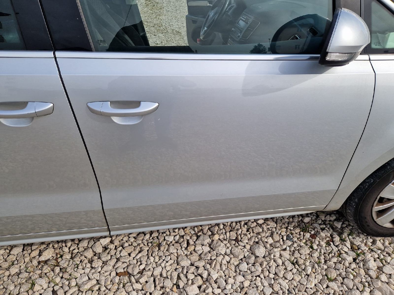 MINIKS Auto Scheinwerfer Abdeckung Für VW Sharan 2012-2019, Auto Scheinwerferglasabdeckung Frontscheinwerfer Linsenabdeckung Auto Lichtscheibe