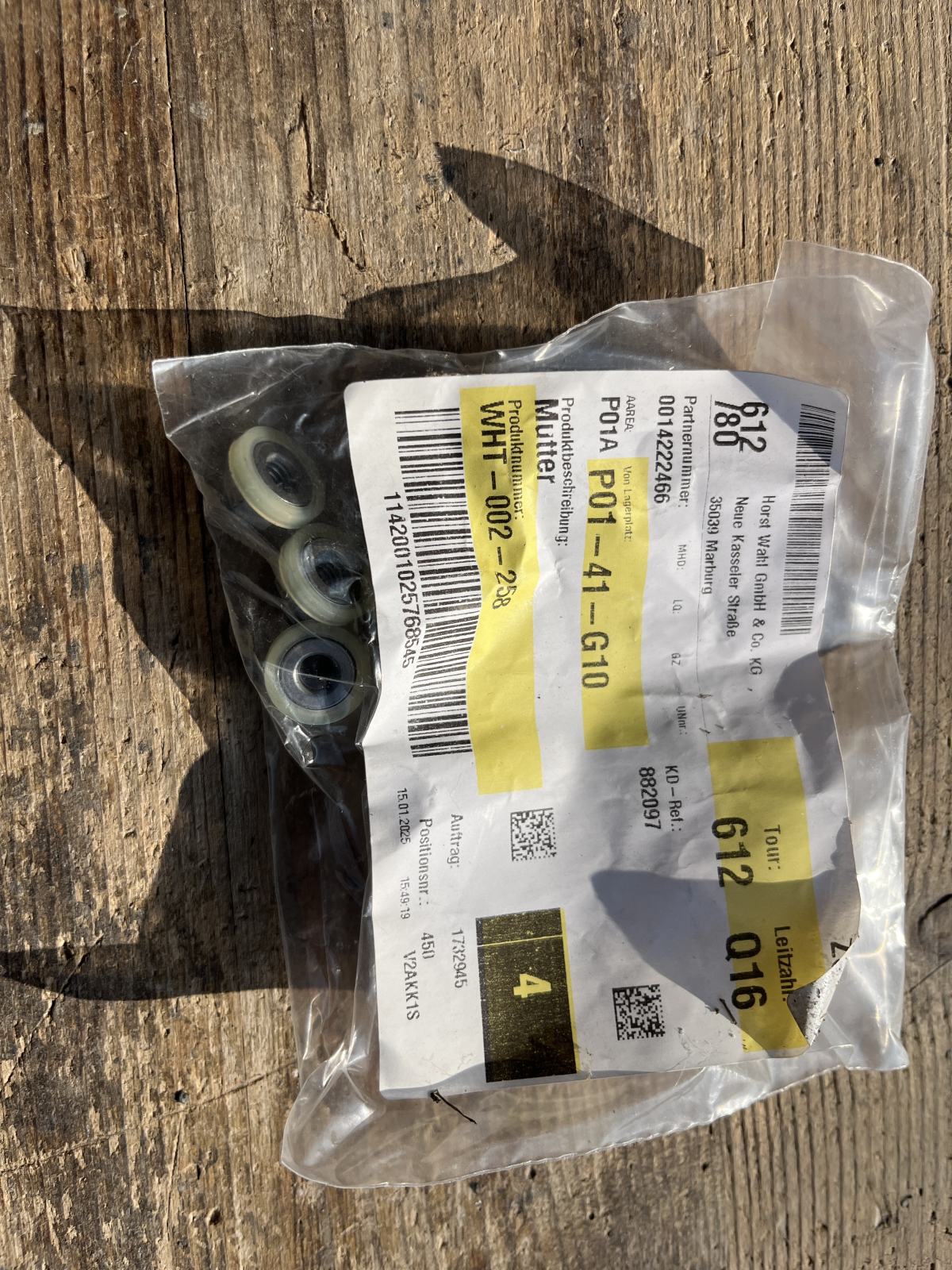 VW Tiguan (2017-) Matica krovnog spojlera OEM WHT002258