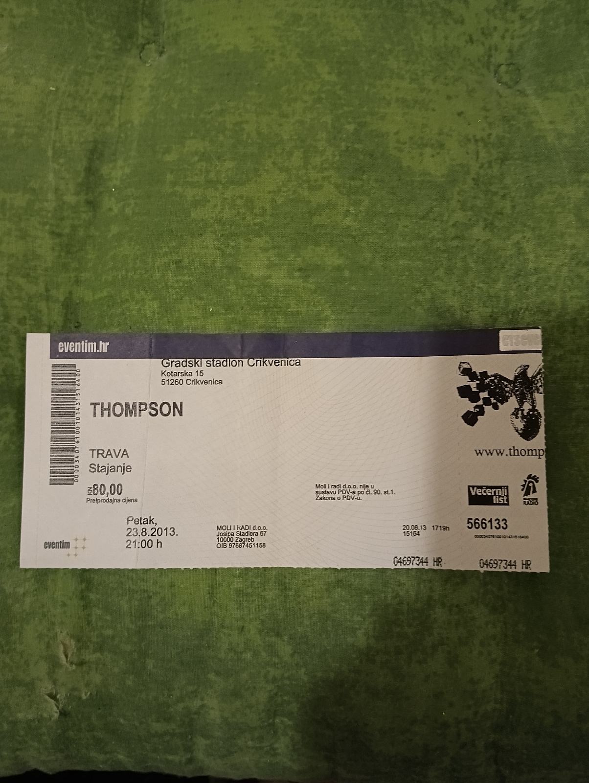 Thompson Stara Ulaznica Thompson Stara Ulaznica