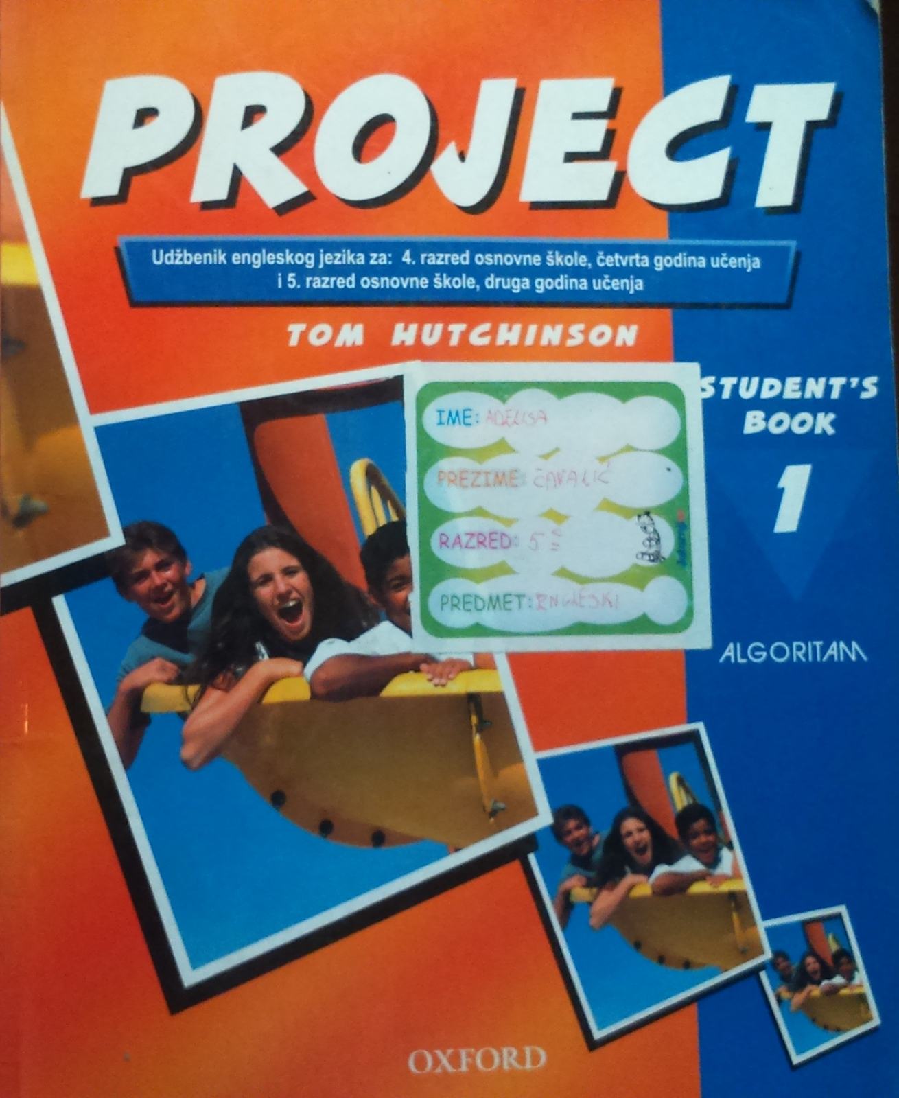 Tom Hutchinson - Project, Students Book 1