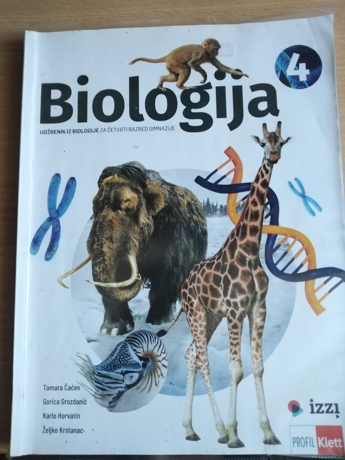 BIOLOGIJA 4 udžbenik biologije za četvrti razred gimnazije
