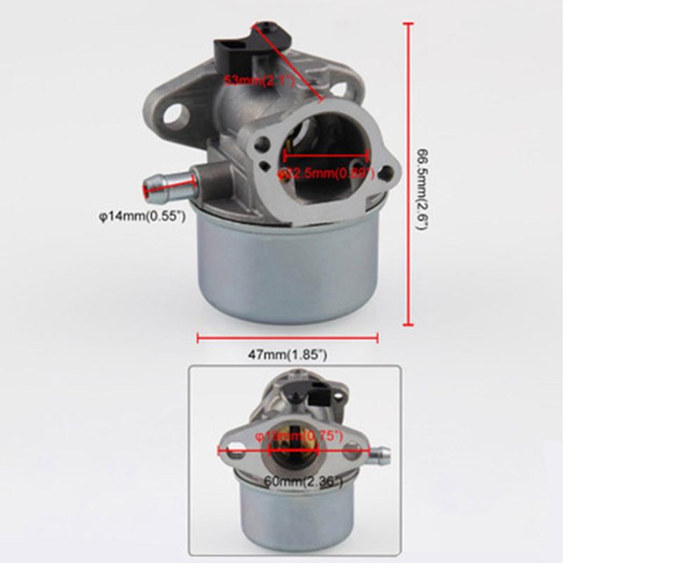 Karburator Briggs & Stratton 799868, 498254, 497347, 497314, 498170,