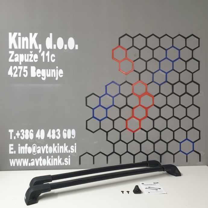 BMW Touring F31 G21 THULE Wingbar Evo Edge Black 7206 7213