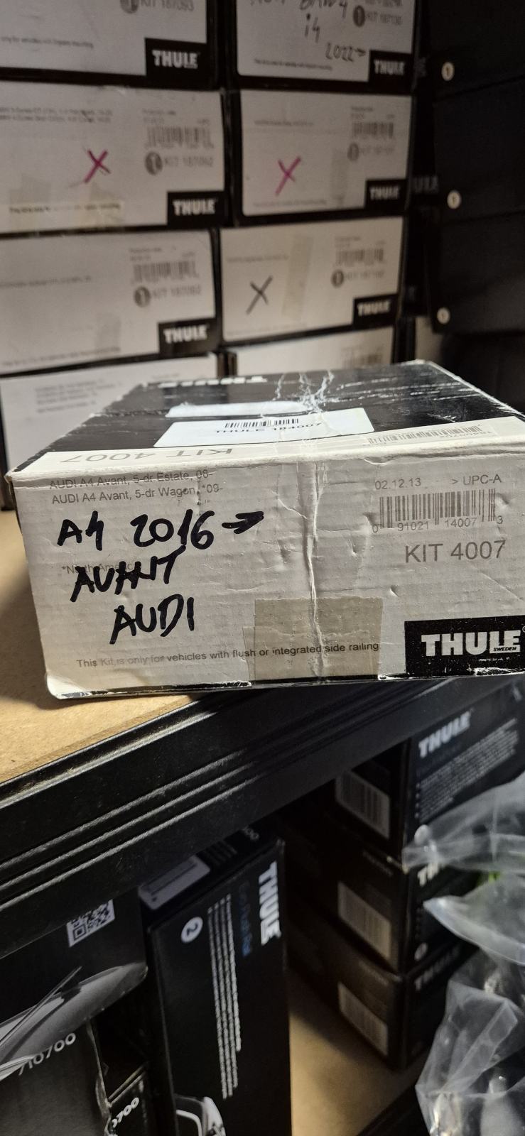 Thule 4007 kit adapter za montažu nosača na Audi A4 karavan