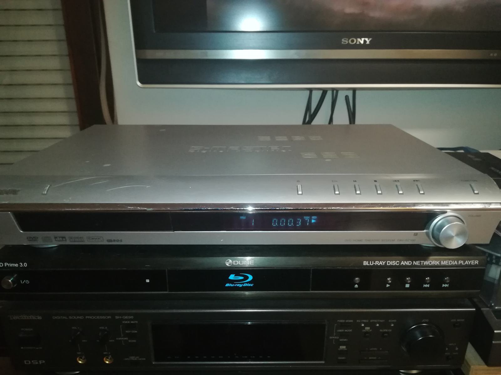 Pickup/Obiettivo Laser Ottico Di Ricambio Per Lettore DVD Sony DAV-DZ100, Generico