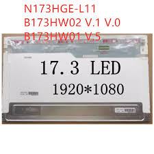 17.3" Full HD LED LCD Screen – B173HW02 V.0 – 1920x1080, 40 Pin – Glossy Or Matte