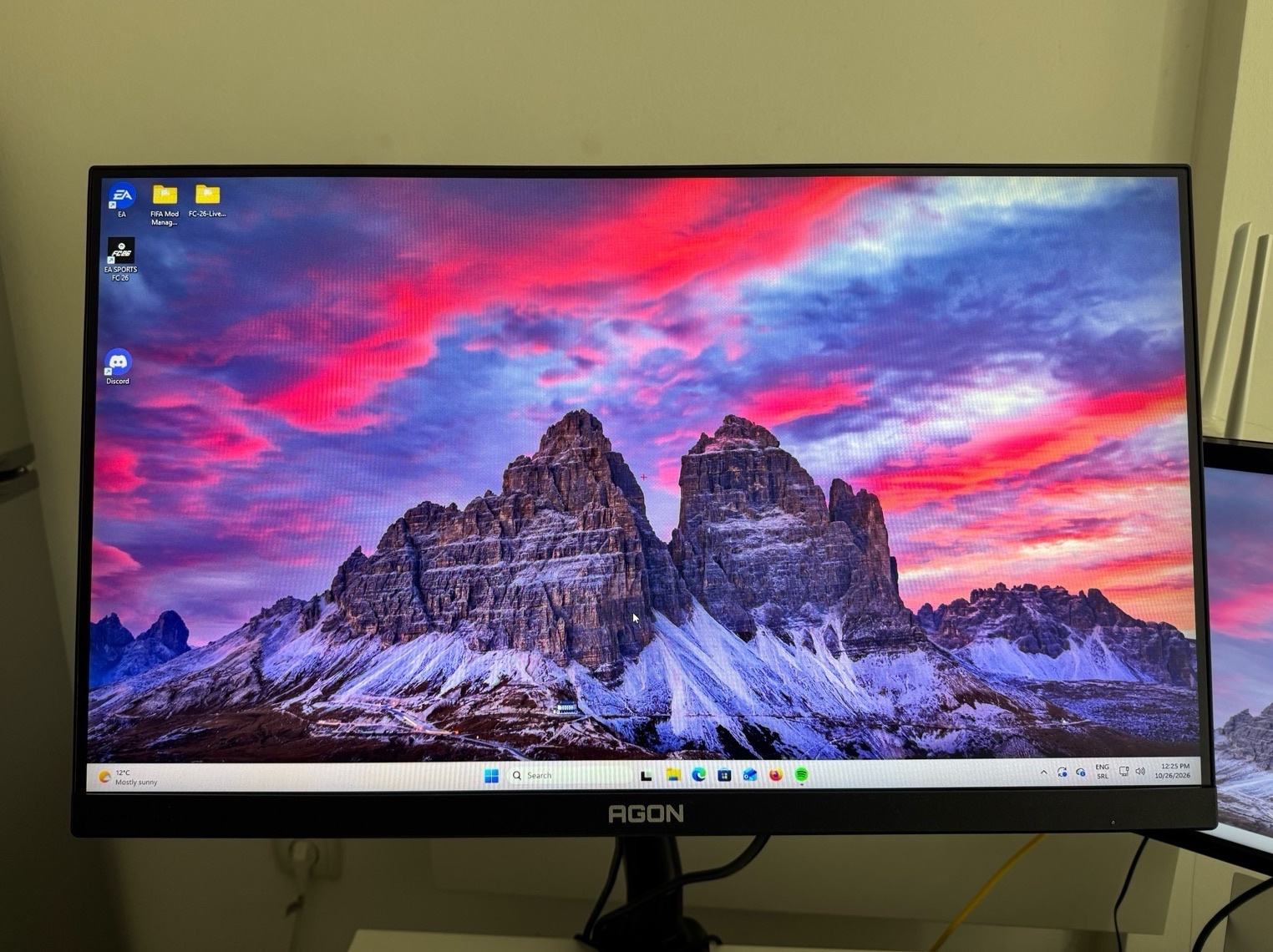 AGON256FS - 360hz gaming monitor