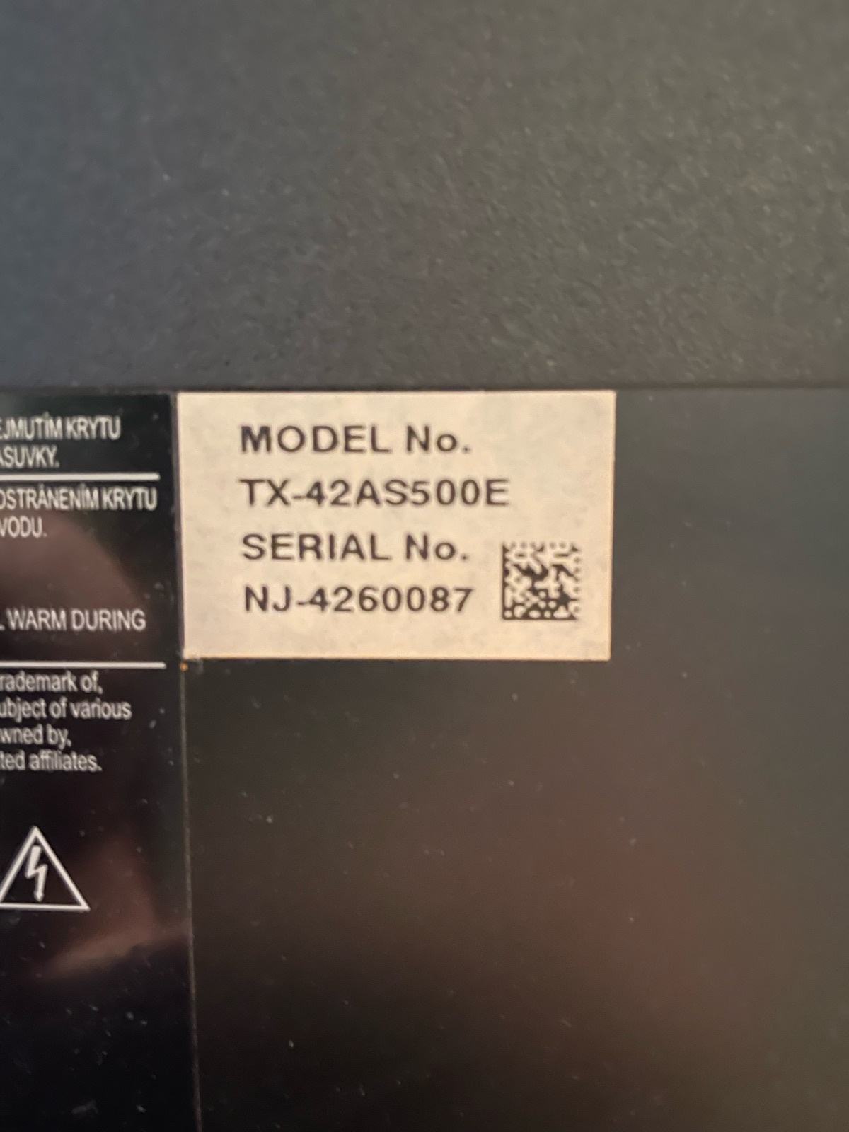Carte T-CON (TV T-CON) Pour Panasonic TX-42AS500E - Référence 6870C-0480A / 6871L-3454J, Neuf Sous Blister