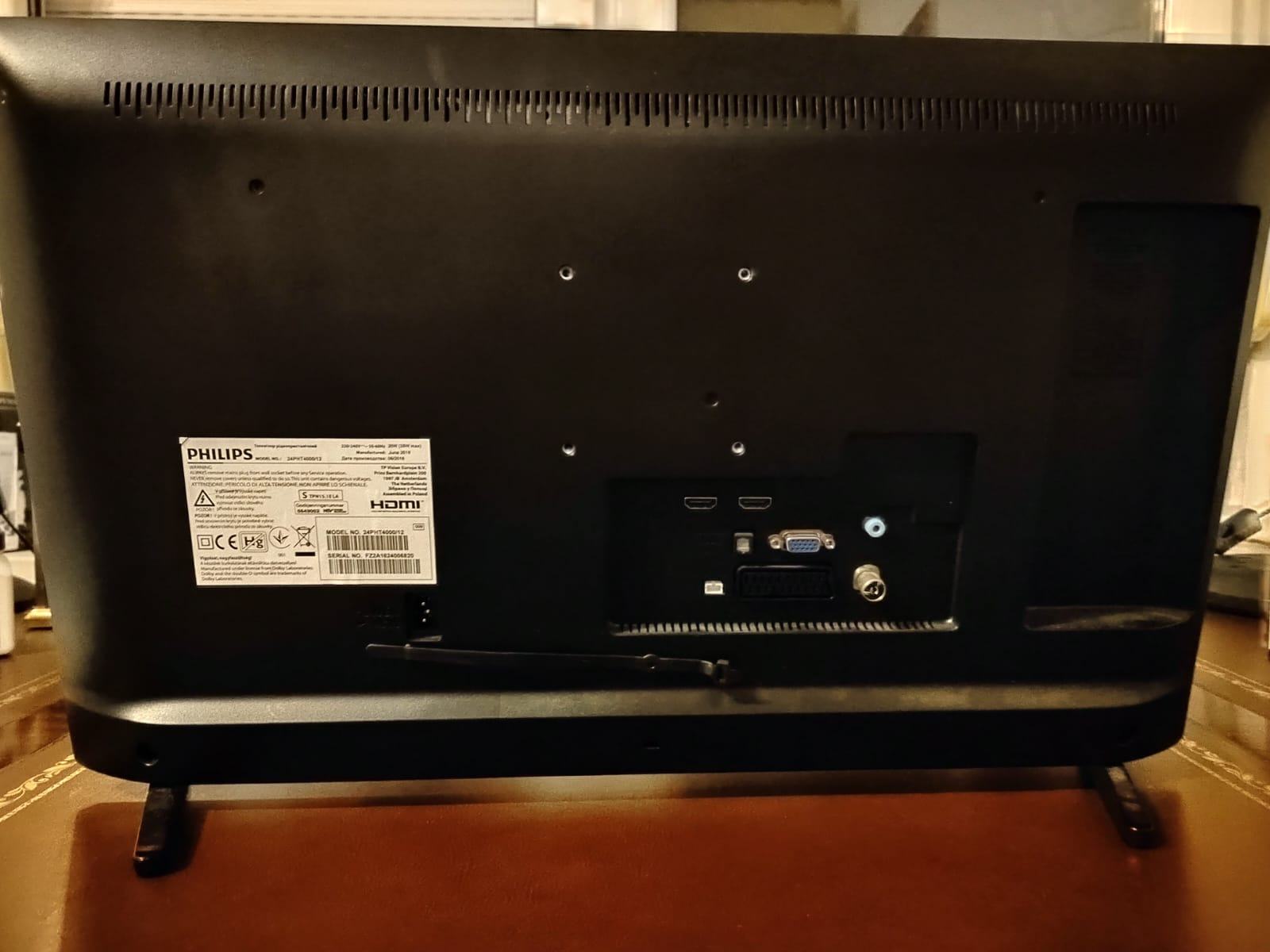 Télécommande Neuve Pour TV Philips 24PHK5619/12 24PHT4000/12 - Remplacement Universel
