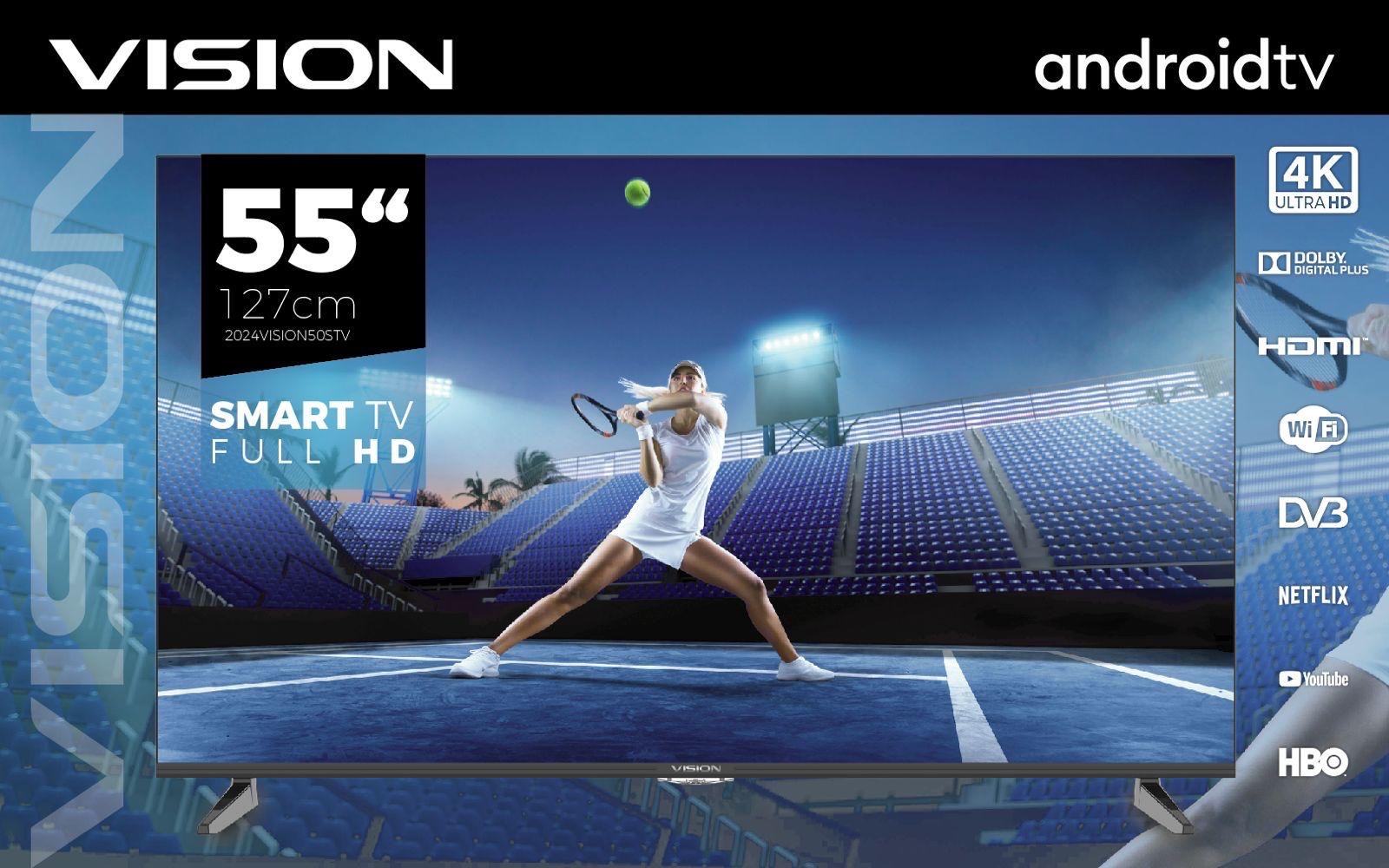 Vision Android Tv TV VISION ANDROID 55” NOVO/DOSTAVA ZAGREB