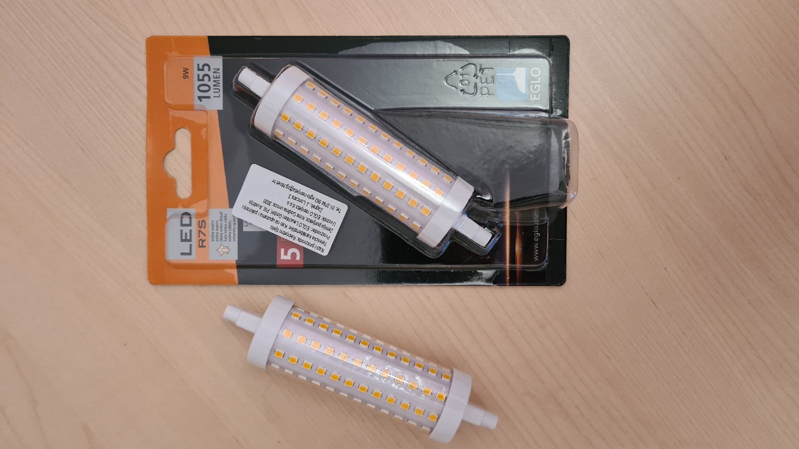 LAMPADINA LAMPADA LED R7S 118 Mm LED 2835 SMD SOSTITUZIONE