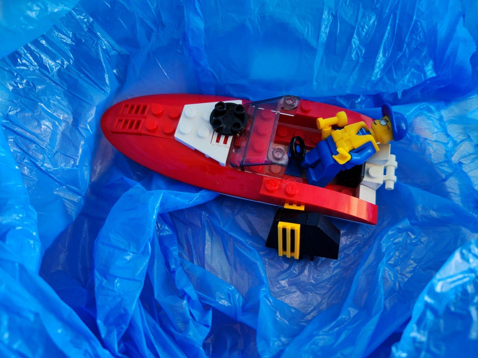 LEGO City 4641 : Crveni gliser, Harbor Speedboat