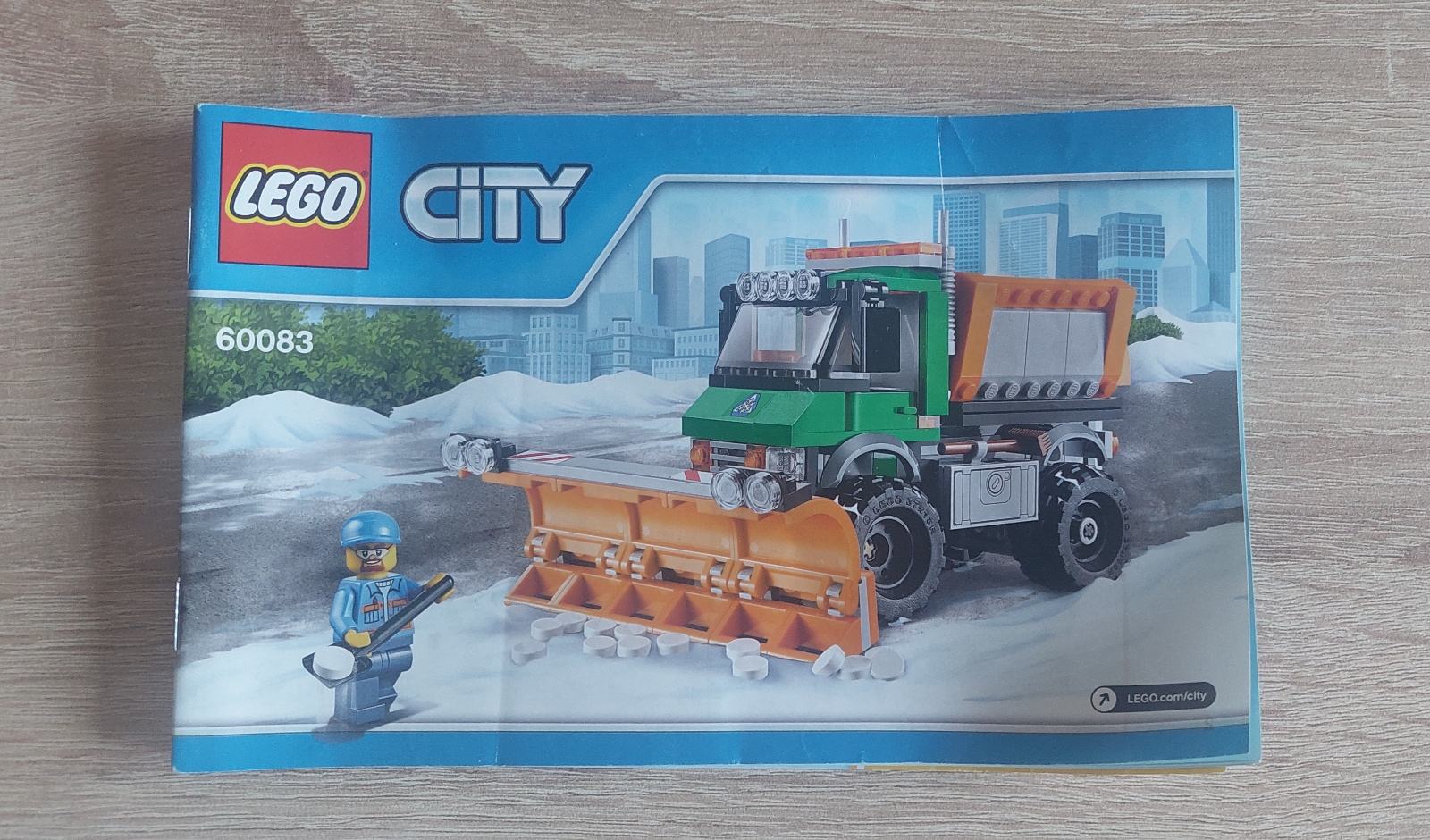 Lego City 60083 Snowplow Truck