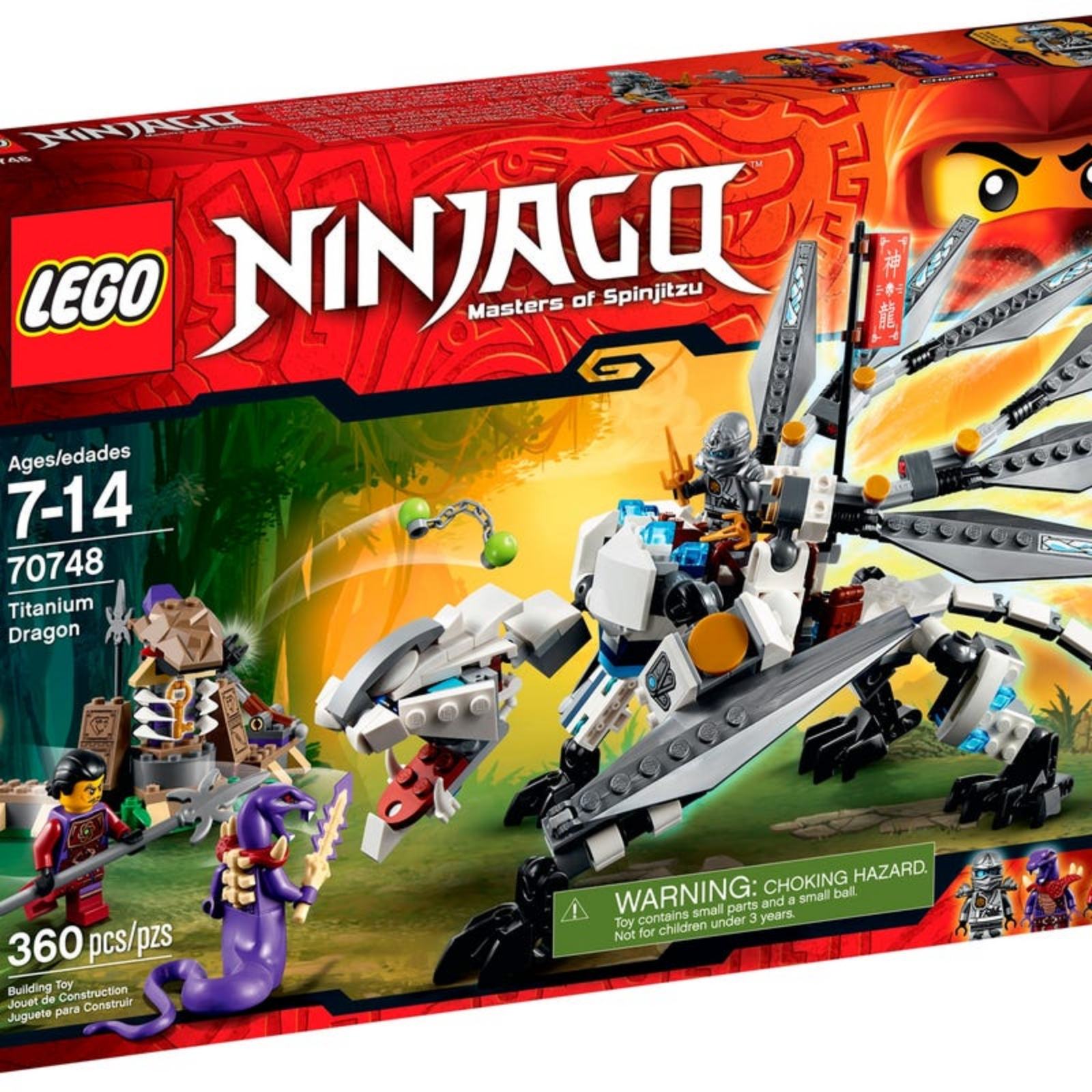 Zane Titanium Dragon LEGO Ninjago 70748
