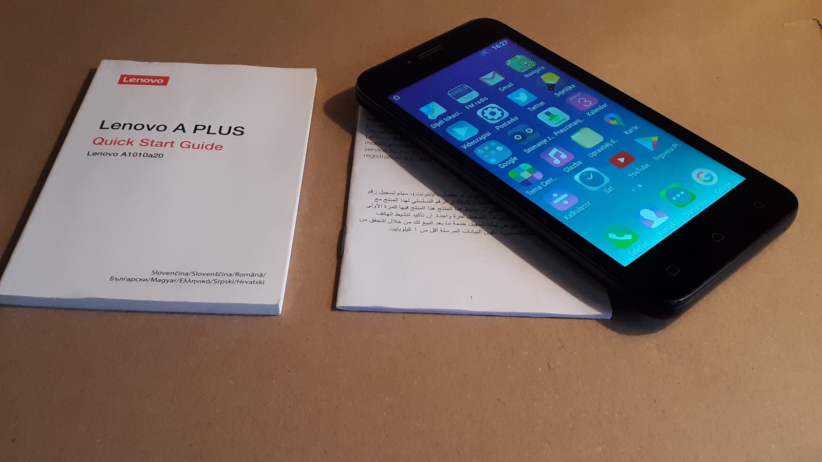 Mobitel Lenovo A plus - novo