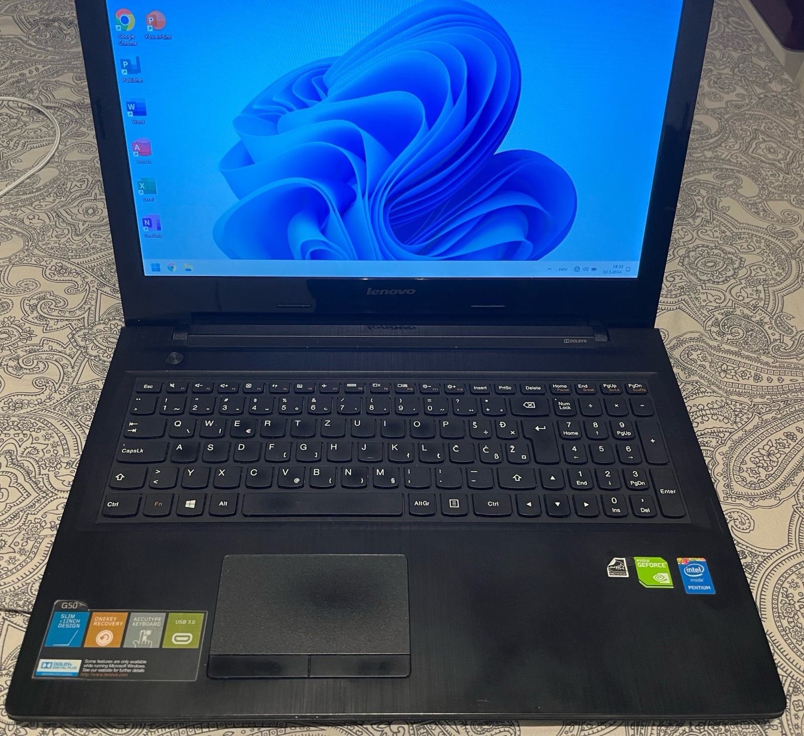 BREIZH REFURB] Lenovo G50-80 - i3 8 Go 15 SSD 256 Go