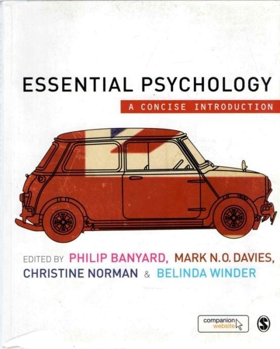 Essential Psychology A Concise Introduction