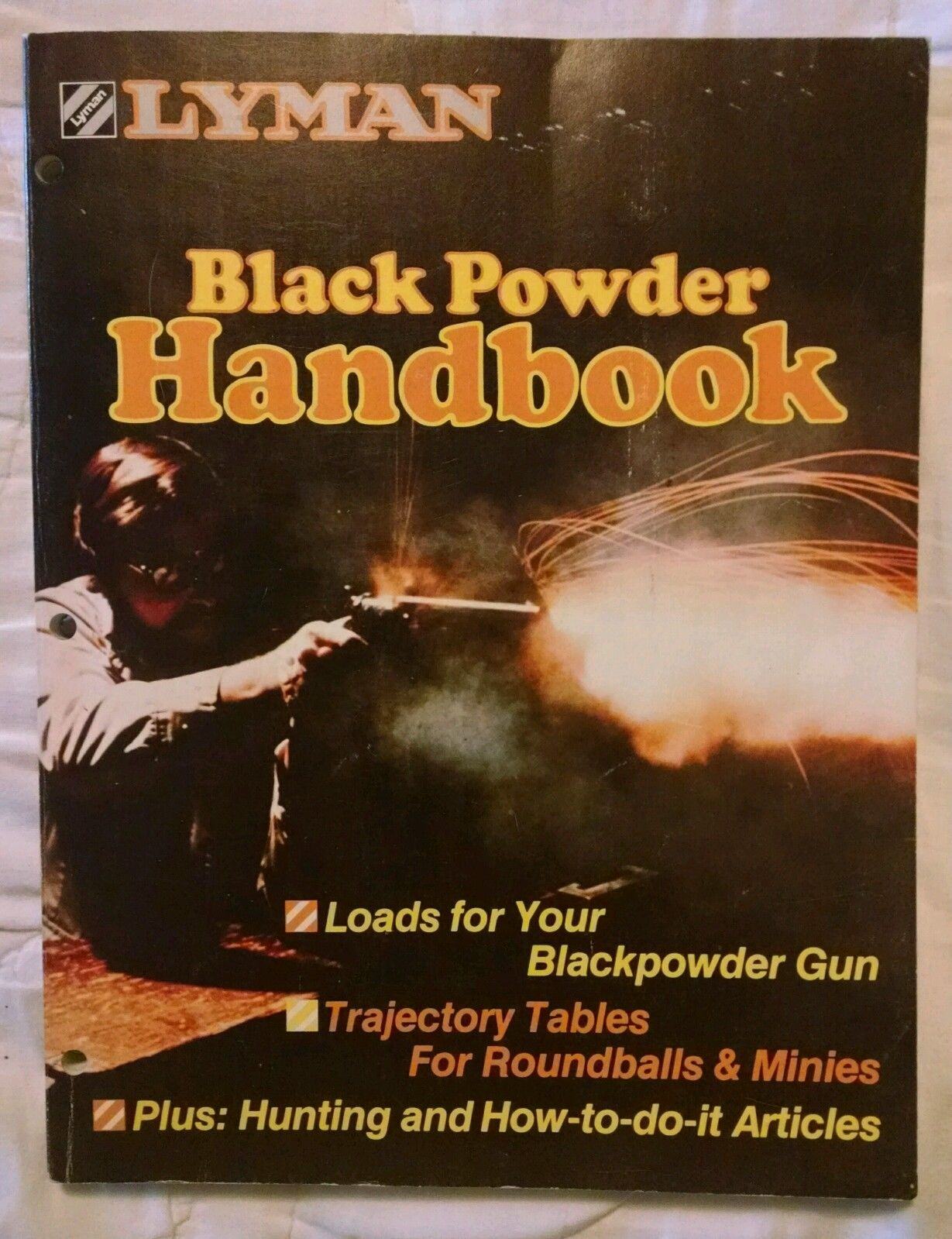 LYMAN BLACK POWDER HANDBOOK-C. KENNETH RAMAGE-USA