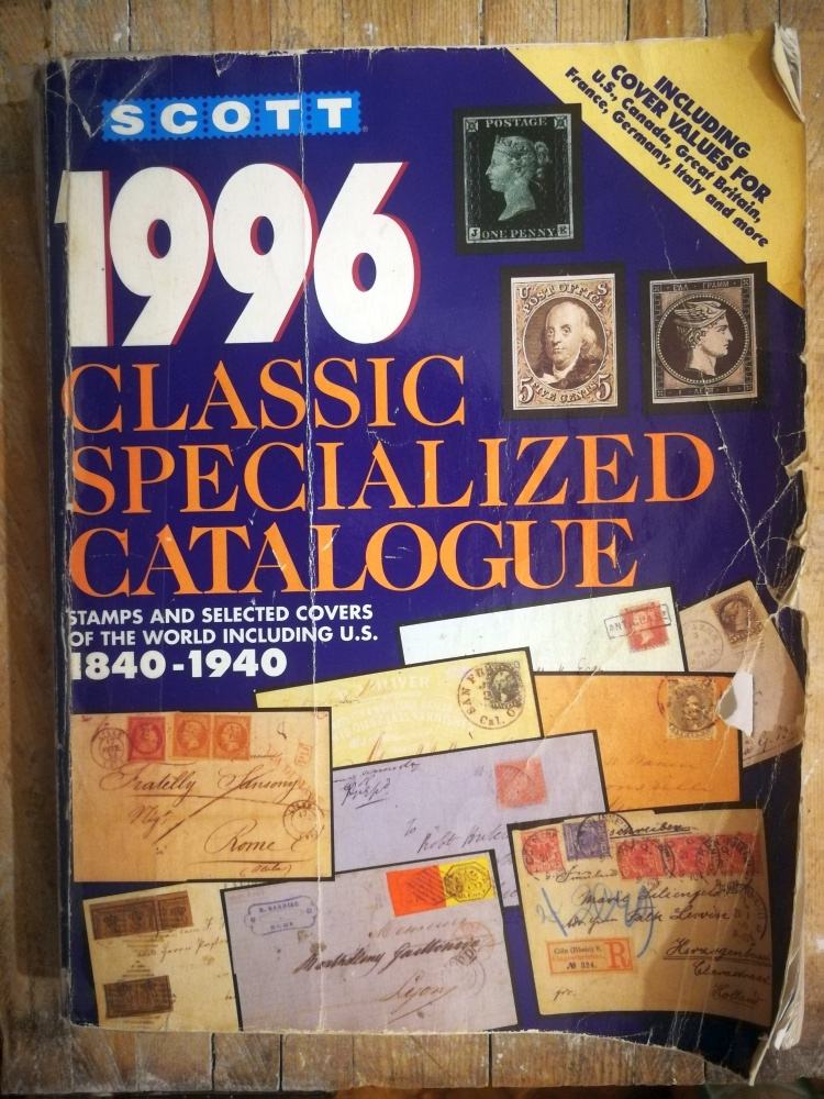 SCOTT 1996 classic specialized catalogue stamps and selected...