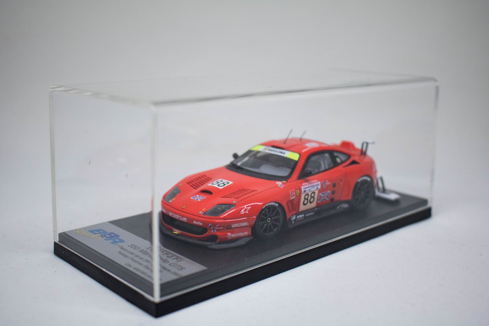 Ferrari 550 Maranello #88 – Miniature LookSmart 1/43, Team Veloqx Prodrive, Le Mans 2003