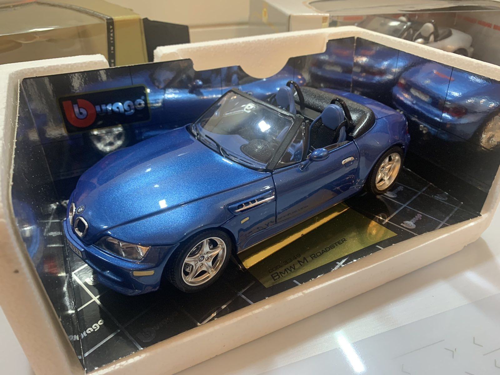BMW Z3M Roadster Bburago 1/18 – Etoile Auto49 ITALY BuRaGo BMW Z3