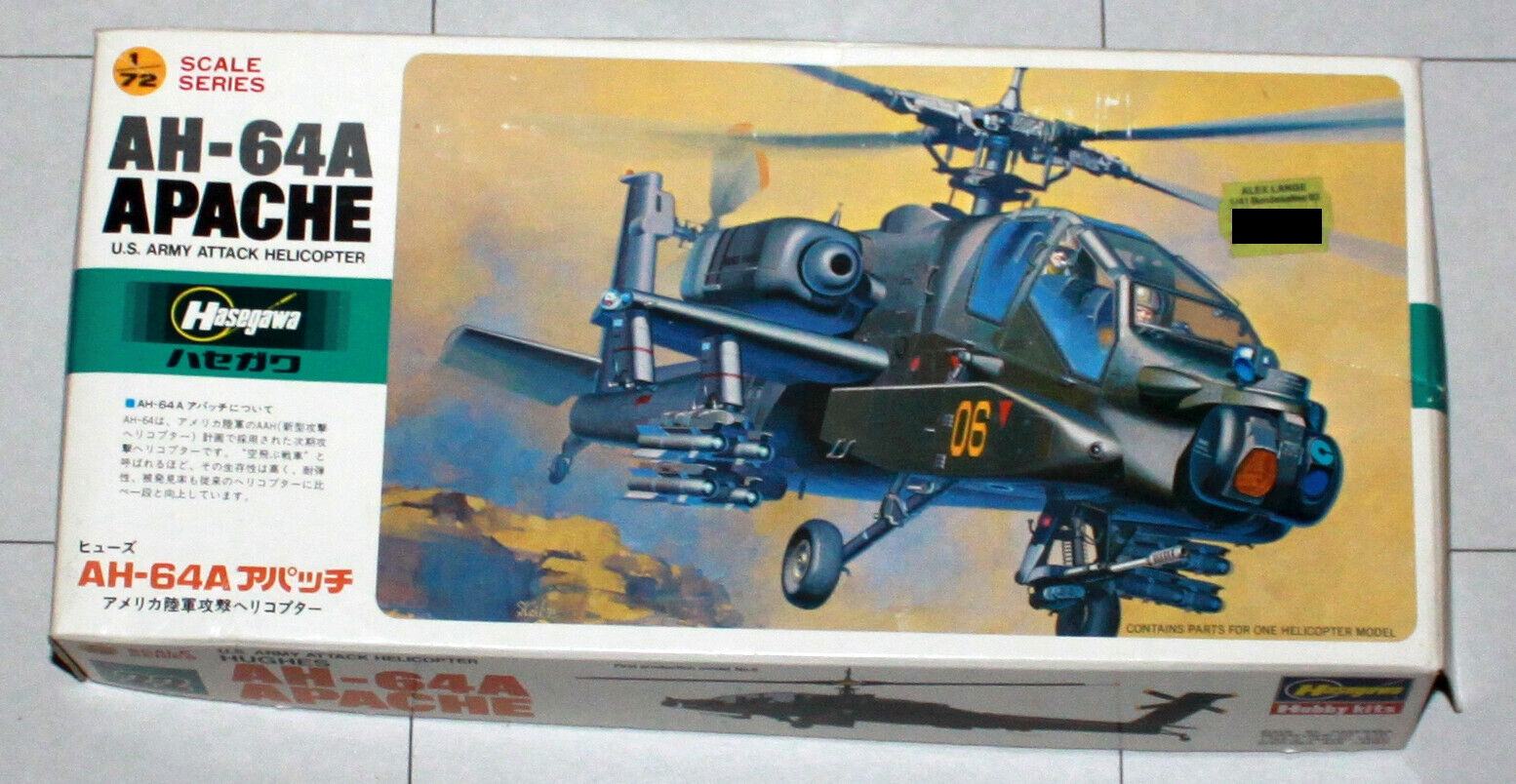 Hughes Apache Ranch Hasegawa 1/72 Hughes Apache AH-64A