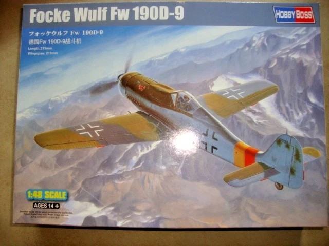 Kit Maquette Focke-Wulf 1/48 – Amusing Hobby – Avion à Monter Soi-Même