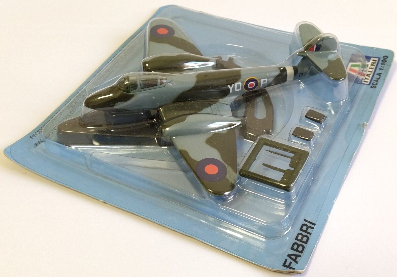 Italeri Fabbri Die Cast 1/100 RAF Spitfire – Avion De Chasse Légendaire – Modèle Réduit Occasion