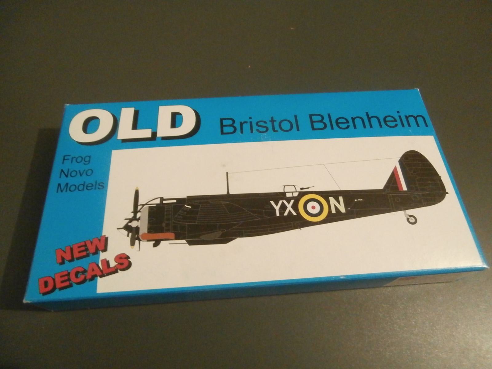 BRISTOL BLENHEIM MK1/MK1 F Frog 1/72 kit neuf,rare boite usagée. EUR 21