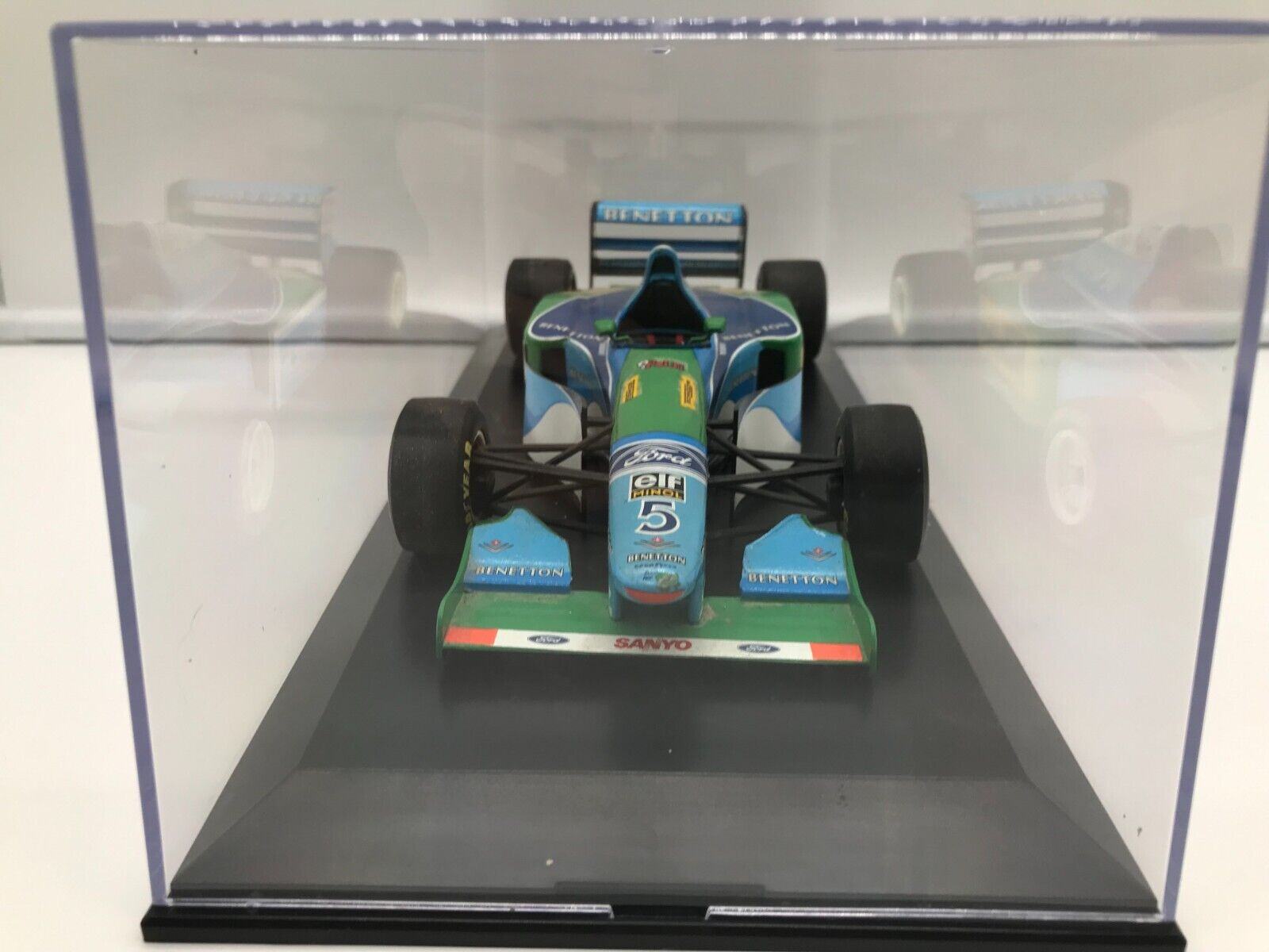 Miniature Minichamps – Benetton Ford B194 – N°6 – GP Hockenheim 1994 – 1/18