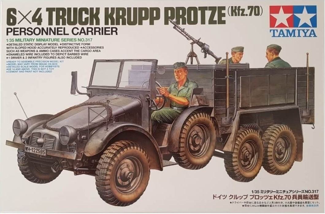 Krupp Protze et figurines Tamiya 1/35 - Maquette - Achat & prix