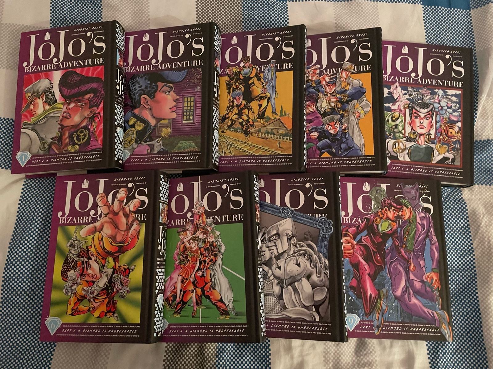 Jojo’s Bizarre Adventure: Part 4 Diamond Is Unbreakable 1-9 komplet