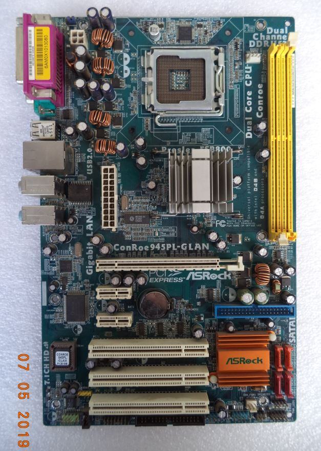 945 Chipset ASrock ConRoe945PL-GLAN Chipset 945PL Intel Socket 775 matična ploča