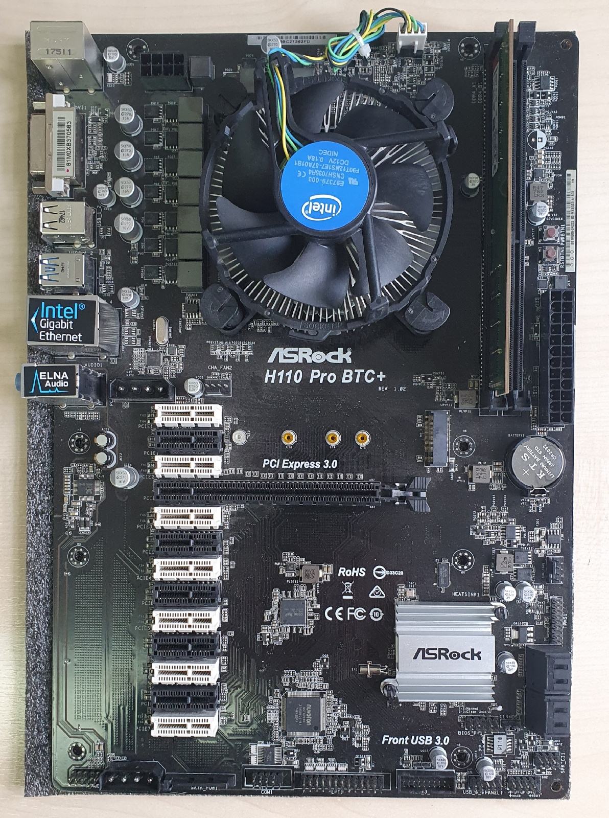 H110 Btc+ Pro Intel H110 Asrock H110 Pro Btc+ 12 Amd Gpu Asrock