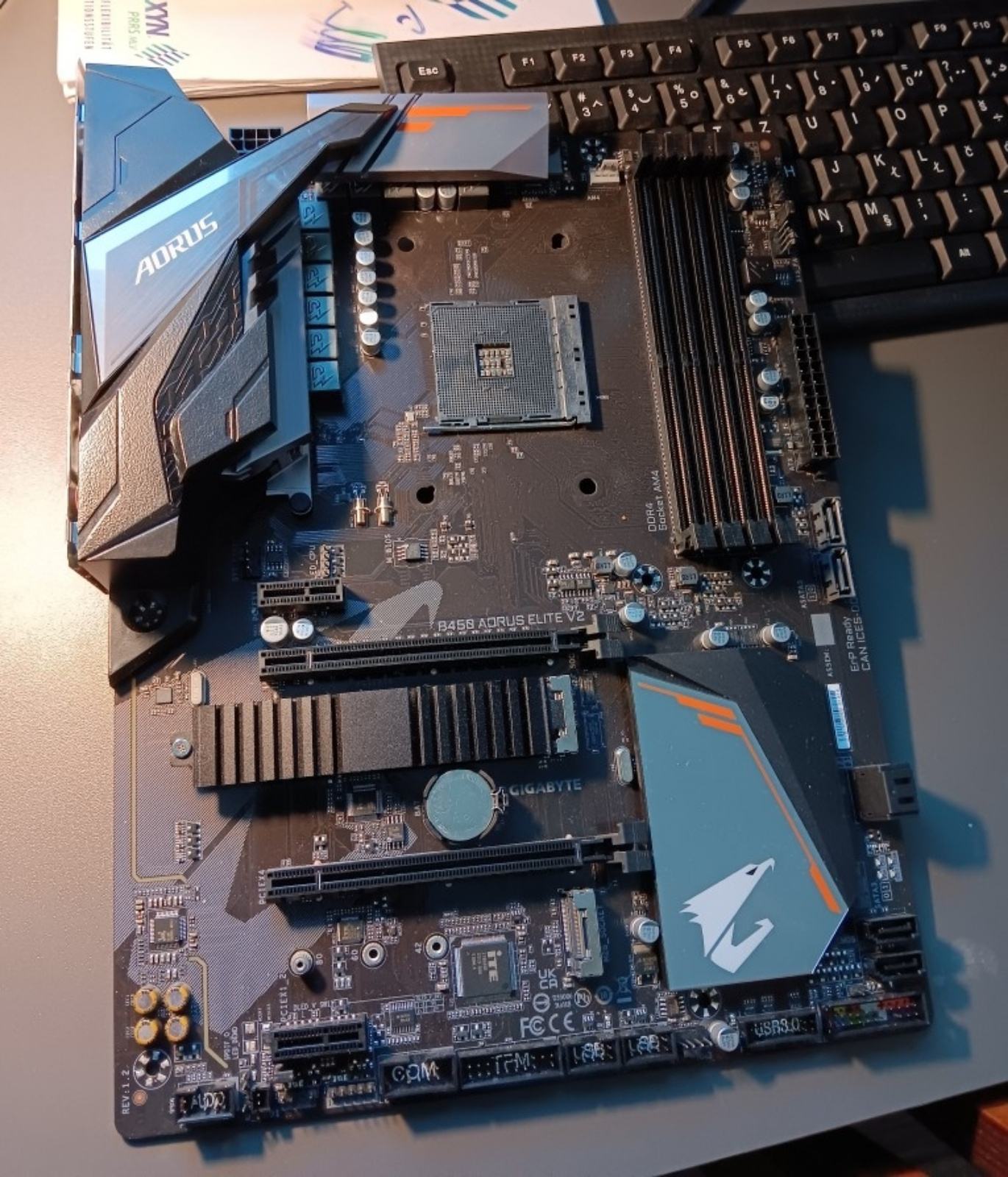 b450 aorus elite bios update