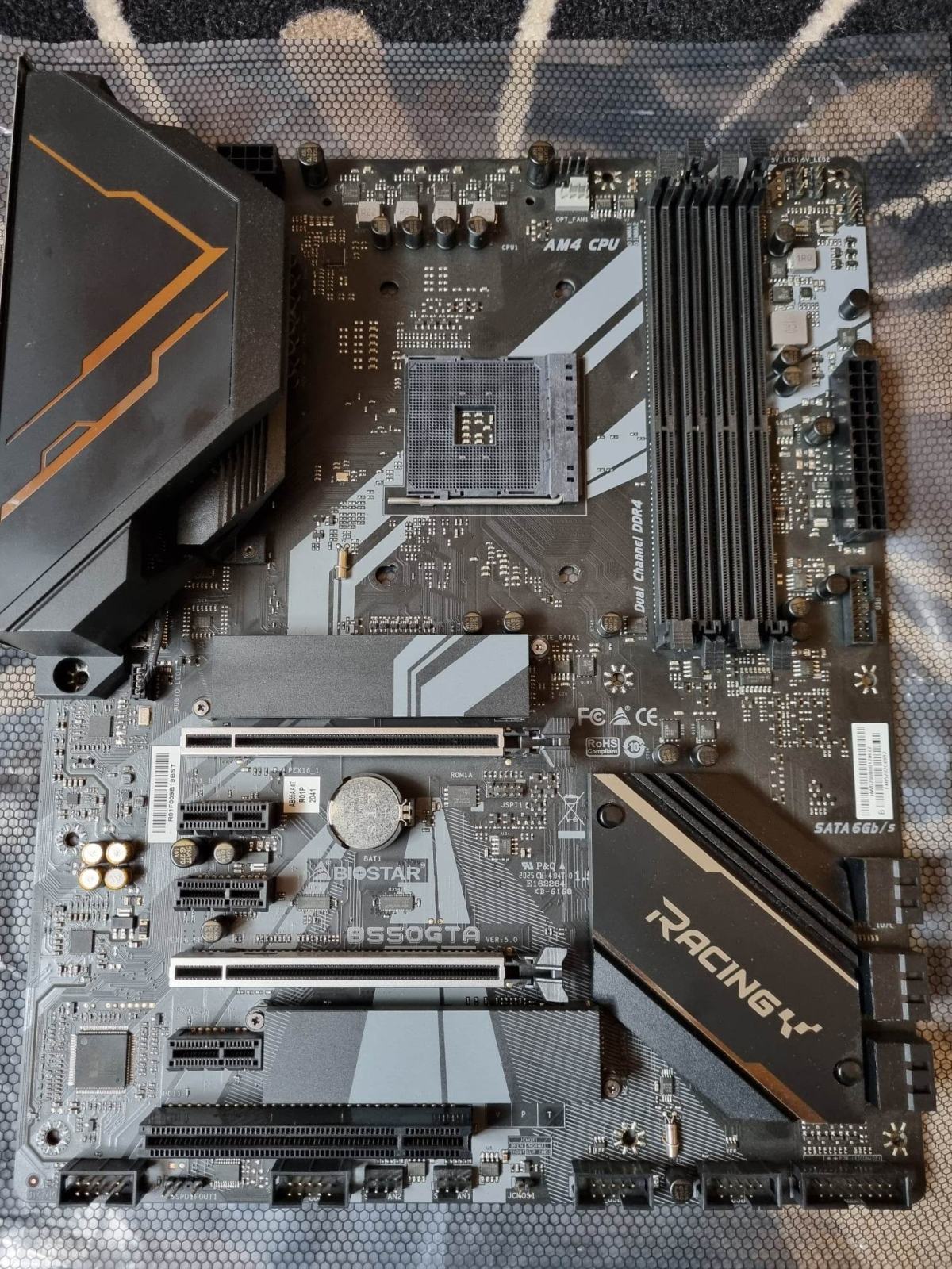 Biostar B550gta Racing Kit Upgrade AMD Ryzen 5600x, 32gb RAM